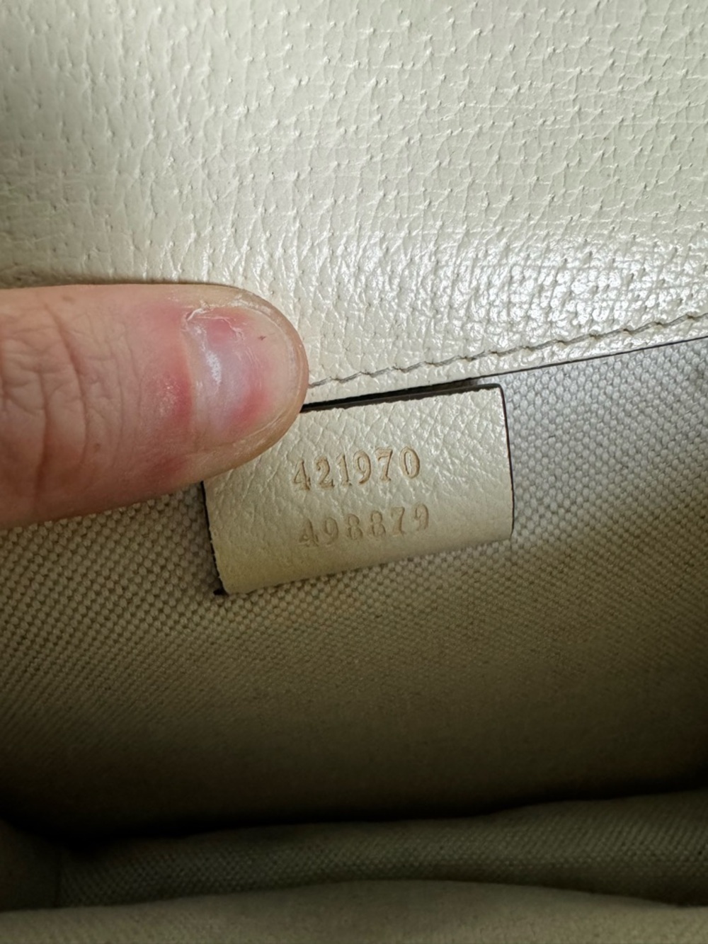Gucci Dionysus Super Mini Beige Leather Crystal Tiger Head Chain Crossbody Bag - Picture 8 of 9